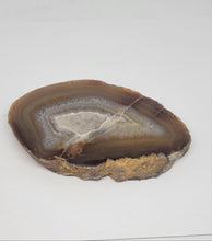 Load image into Gallery viewer, Agate Geode with Druzzy Crystals
