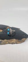 Load image into Gallery viewer, Vintage Signed Turquoise Ring
