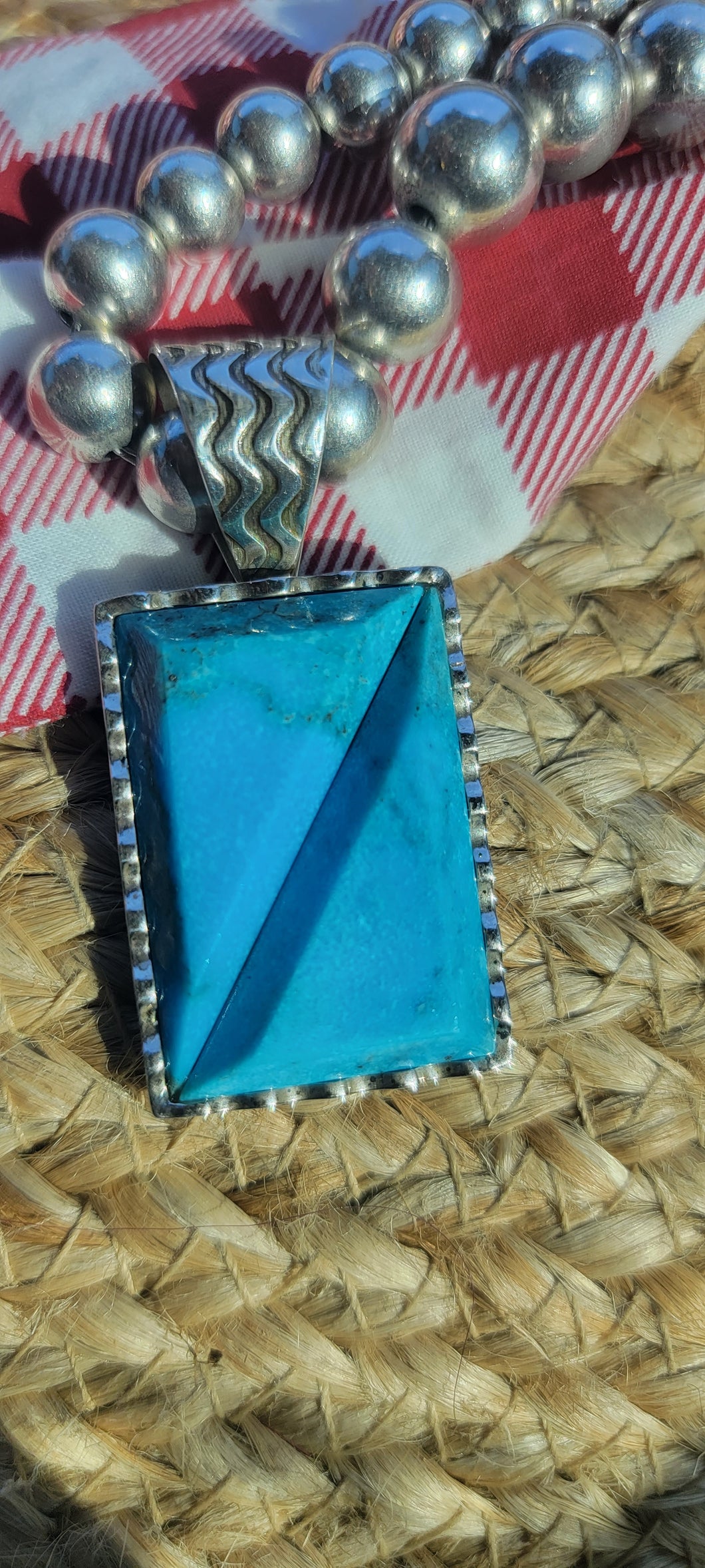 Jay King Turquoise Pendant