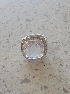 Sterling Quartz Ring