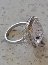 Load image into Gallery viewer, Sterling Quartz Ring
