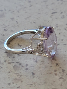 Sterling Amethyst Ring