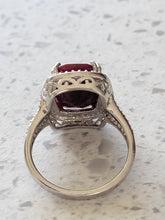 Load image into Gallery viewer, Sterling Ruby Ring
