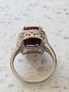 Sterling Ruby Ring