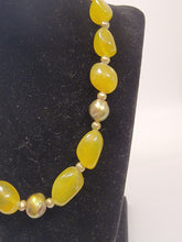 Load image into Gallery viewer, Stone and Genuine Pearl Necklace
