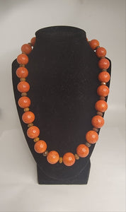 Vintage Coral Necklace