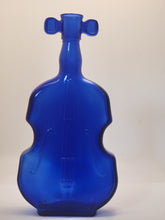 Load image into Gallery viewer, Colbalt Blue Glass Violin
