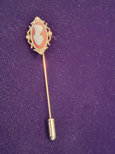 Vintage Avon Cameo Stick Pin