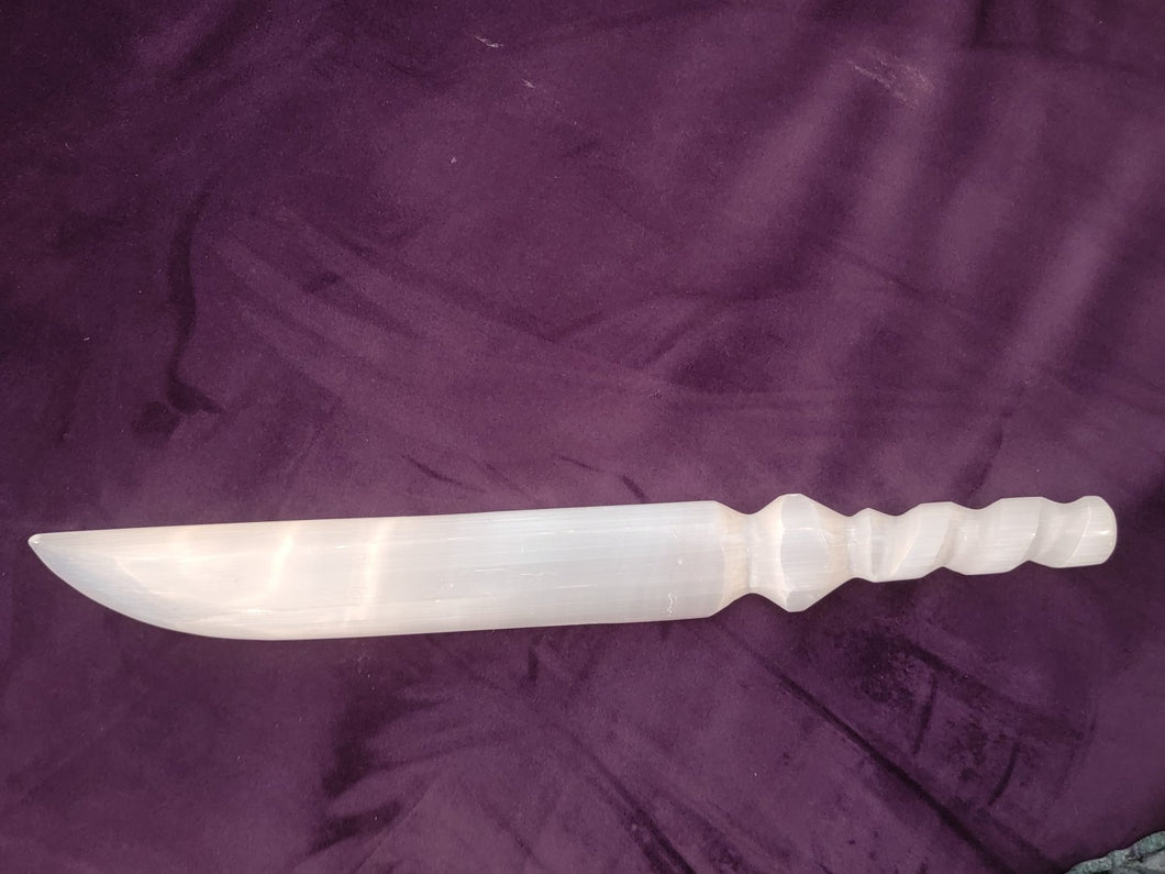 Selenite Sword