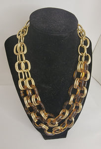 Link Chain Double Necklace