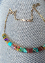 Load image into Gallery viewer, Artisan Dichroic Glass Necklace
