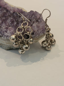 Sterling silver Bells Earrings