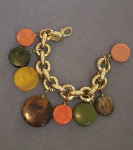 Load image into Gallery viewer, Bakelite charm bracelet
