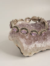 Load image into Gallery viewer, Sterling Amethyst Bracelet
