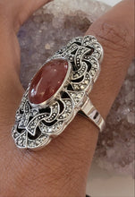 Load image into Gallery viewer, Huge Art Deco Carnelian Ring
