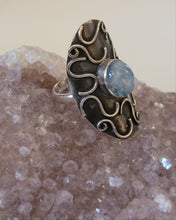 Load image into Gallery viewer, Vintage kyanite Artisan Ring
