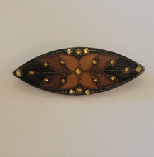 Load image into Gallery viewer, Vintage Inlay Enamel Brooch
