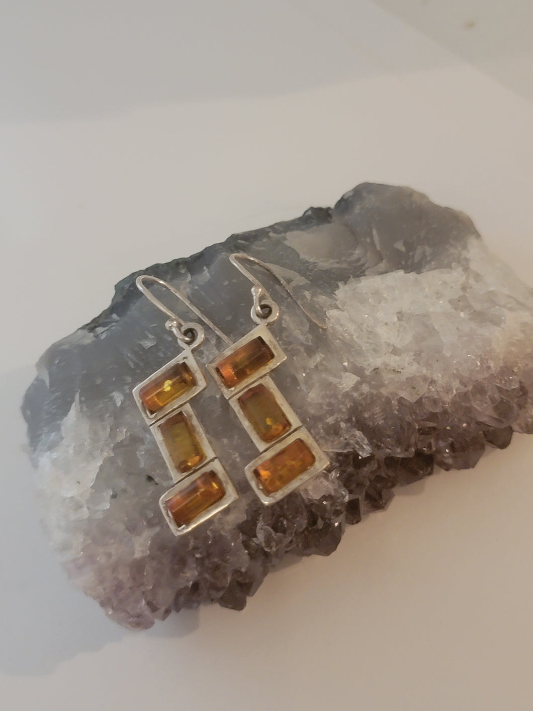 Amber Earrings