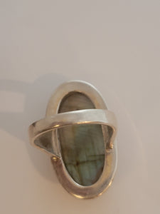 Huge Labradorite Ring