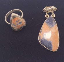 Load image into Gallery viewer, Orange Sodalite Stone Set
