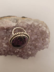 Purpurite Sterling Ring