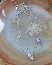 Load image into Gallery viewer, Sterling Hamsa Necklace
