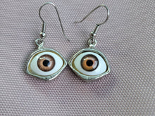 Load image into Gallery viewer, Vintage Eye Earrings
