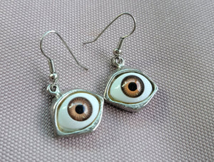 Vintage Eye Earrings