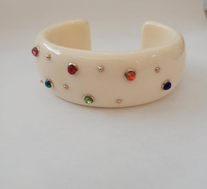 Chunky Rhinestone Cuff