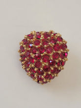 Load image into Gallery viewer, Vintage Vogue Strawberry Locket Brooch
