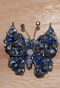 Vintage Regency Butterfly Brooch