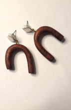 Load image into Gallery viewer, Artisan Wood Earrings
