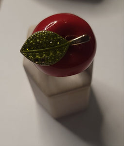 BJ Enamel Apple Ring