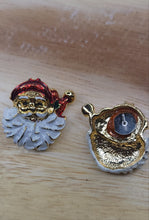 Load image into Gallery viewer, Enamel Santa Earrings
