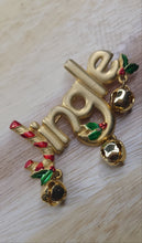 Load image into Gallery viewer, JJ Jingle Brooch with Bells
