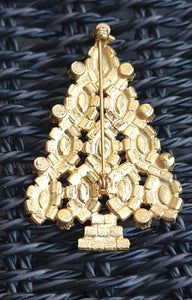 Vintage Rhinestone Christmas Tree