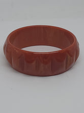 Load image into Gallery viewer, Orange Bakelite Bangle
