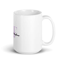 Load image into Gallery viewer, White glossy Vintage Flair Mug
